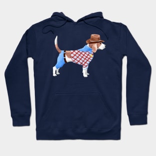 Cowboy Beagle Hoodie